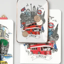 London Medium Porcelain Tray