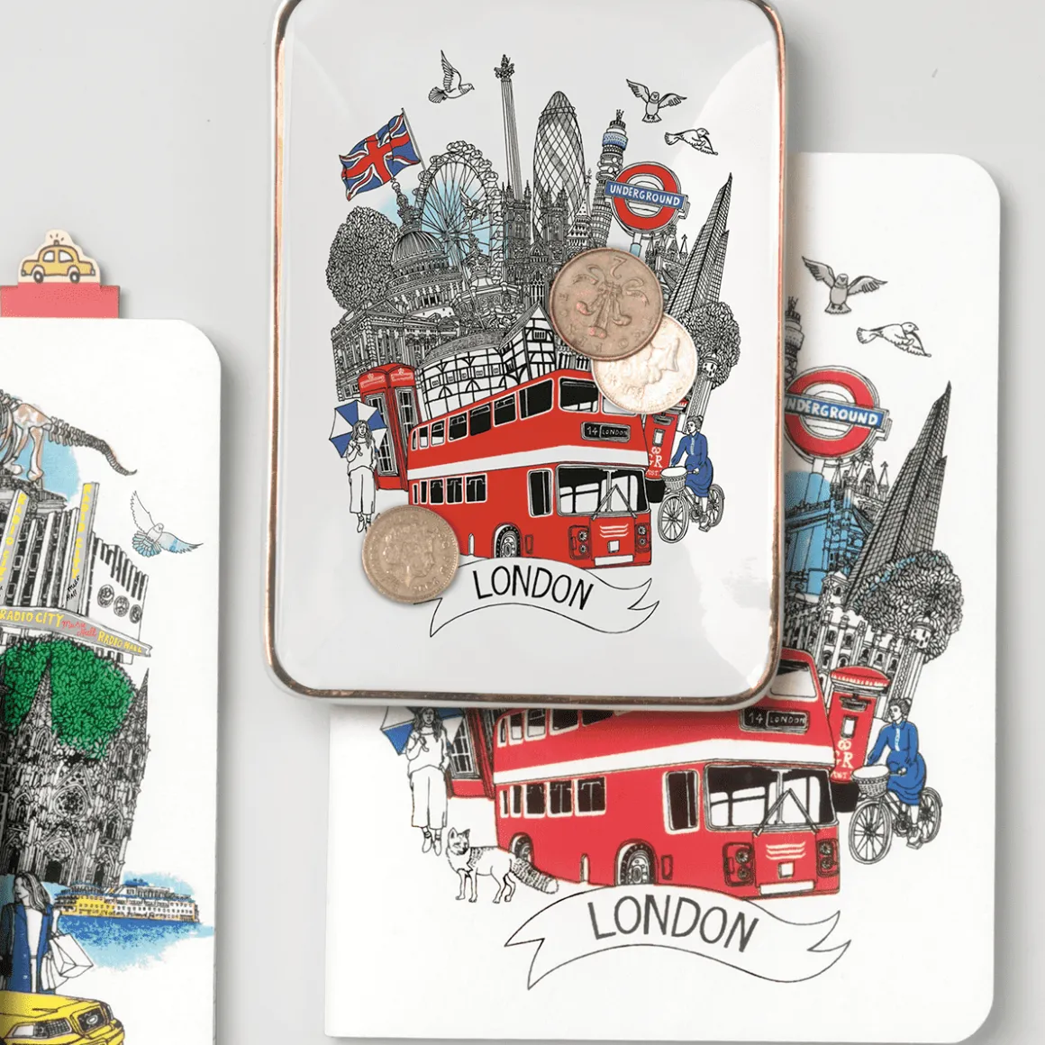 London Medium Porcelain Tray