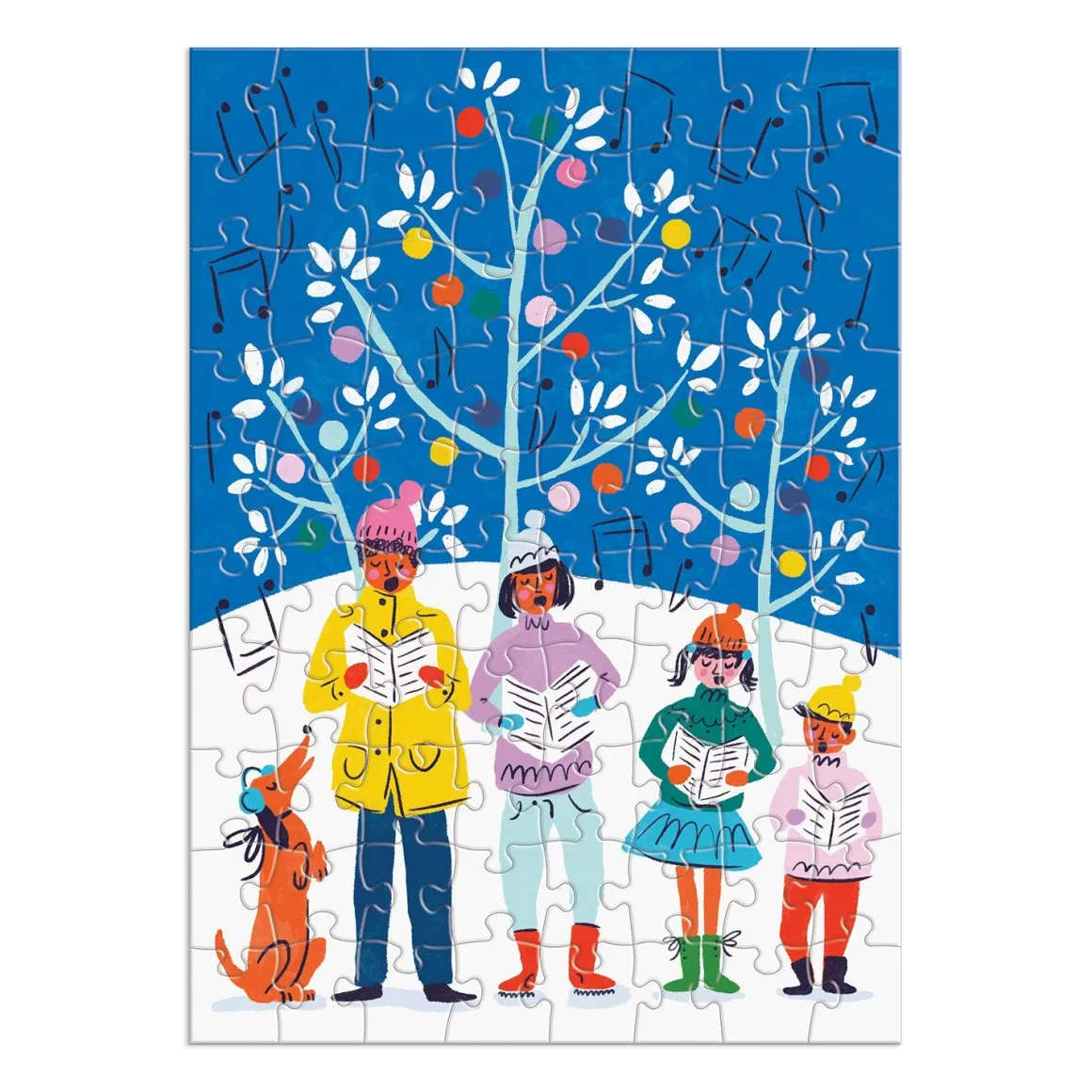 Louise Cunningham Merry and Bright 12 Days of Christmas Advent Puzzle Calendar