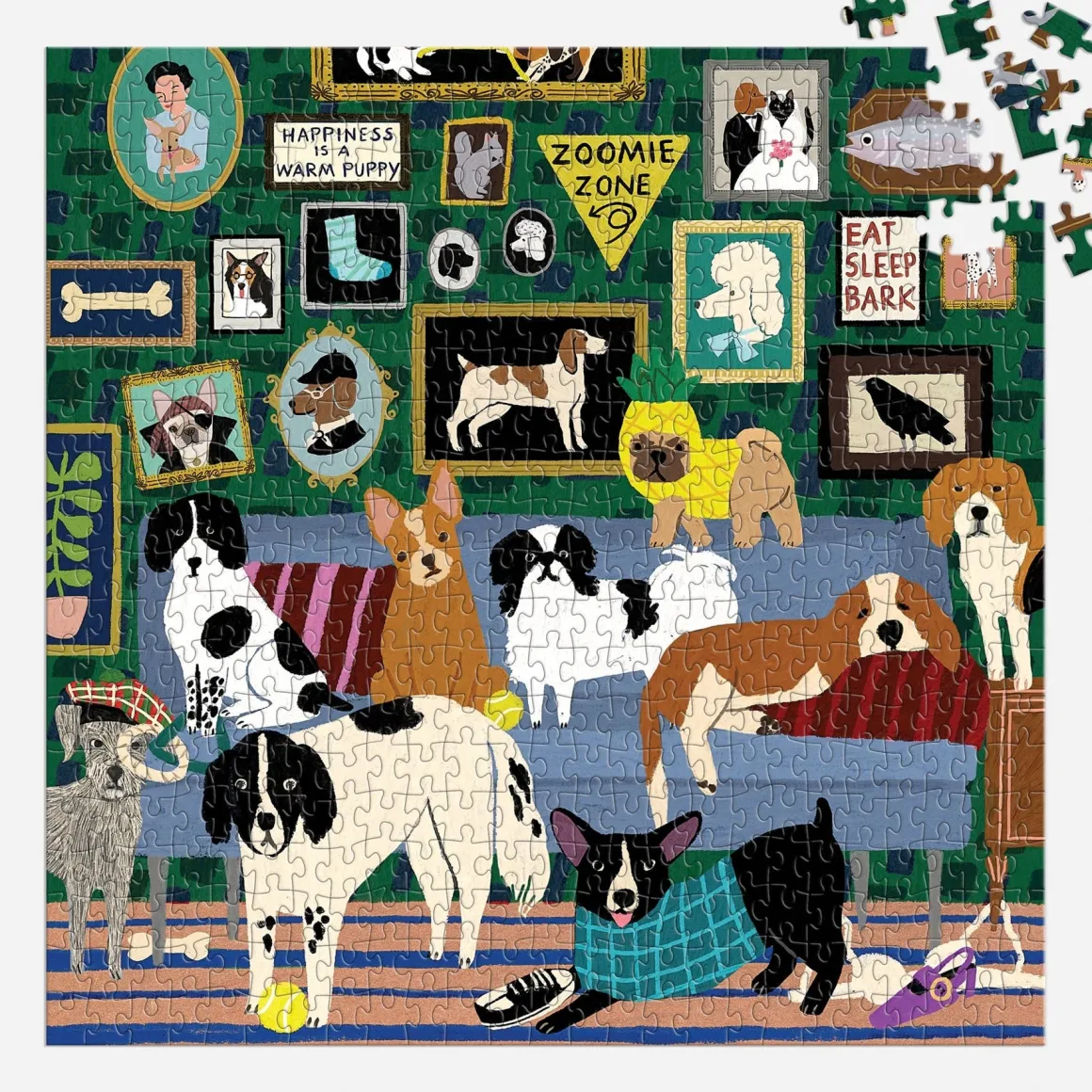 Lounge Dogs 500 Piece Puzzle