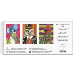 MacKenzie-Childs Birds of a Feather Collection Puzzle Set
