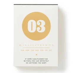 Make My Day Undated Desk Calendar