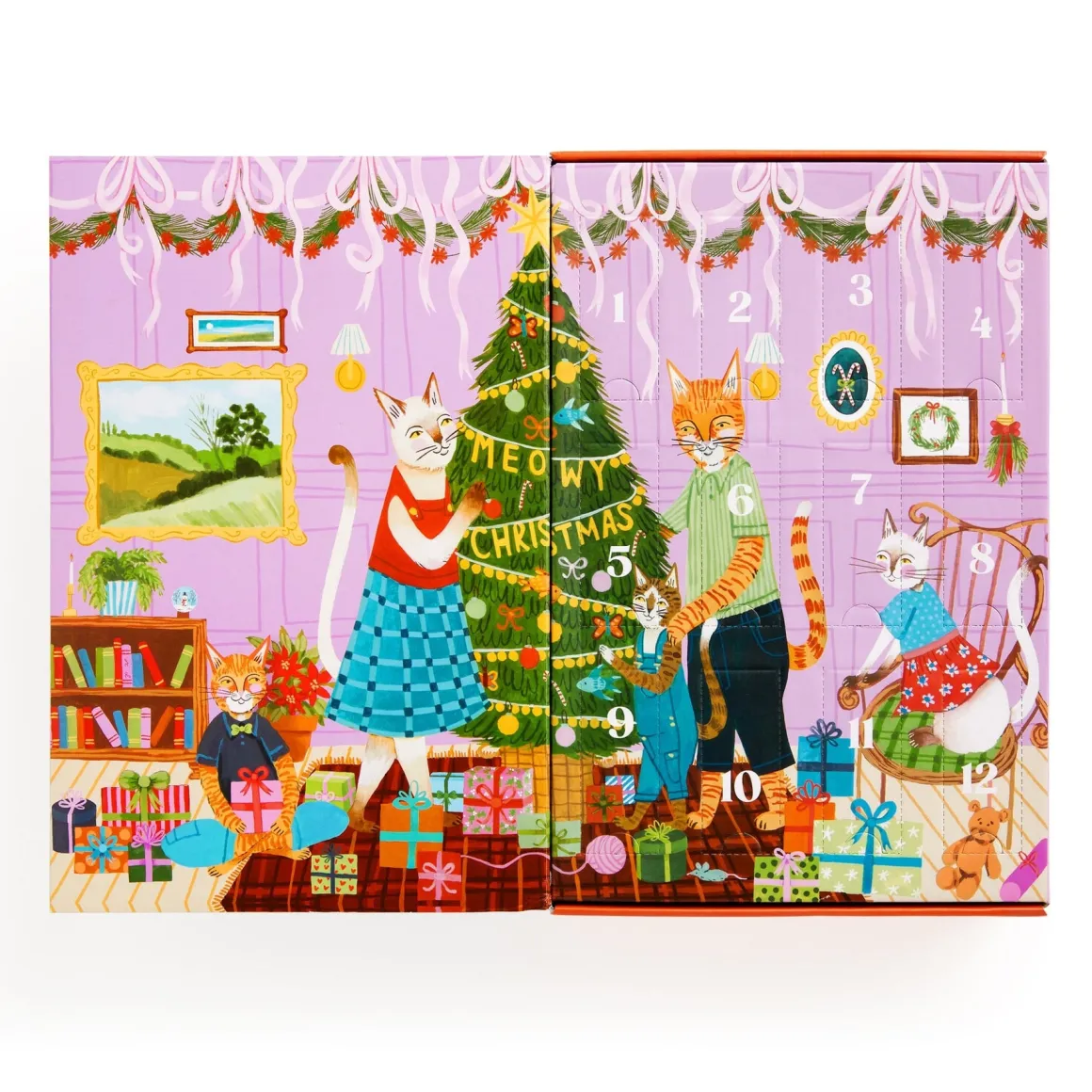 Meowy Christmas 12 Days of Puzzles 500 Piece Countdown