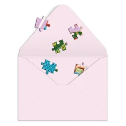 Meowy Christmas Greeting Card Puzzle
