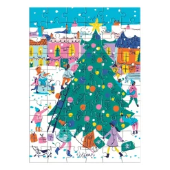 Merry & Bright Greeting Card Puzzle