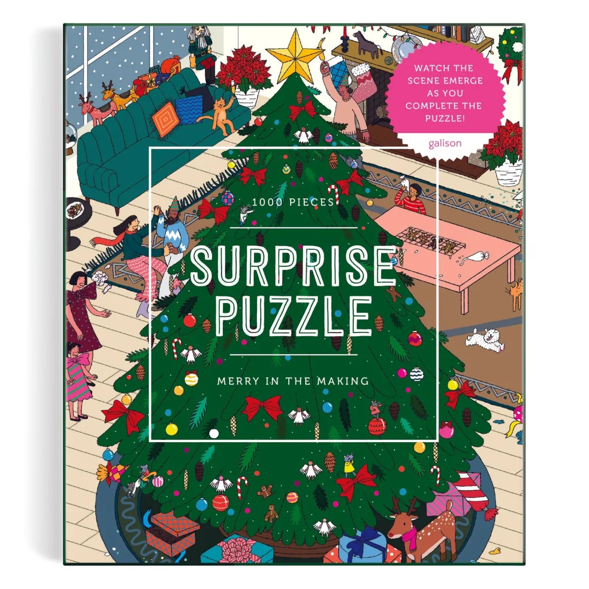 Merry In The Making 1000 Piece Surprise Puzzle