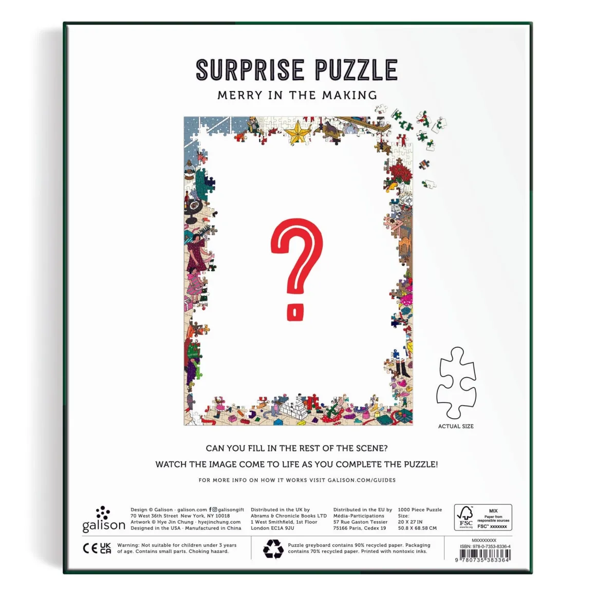 Merry In The Making 1000 Piece Surprise Puzzle