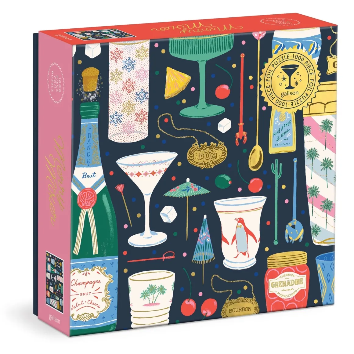 Merry Mixer 1000 Piece Foil Puzzle