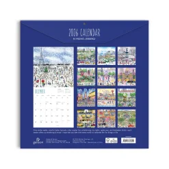 Michael Storrings 2026 Classic 12 x 12 Wall Calendar