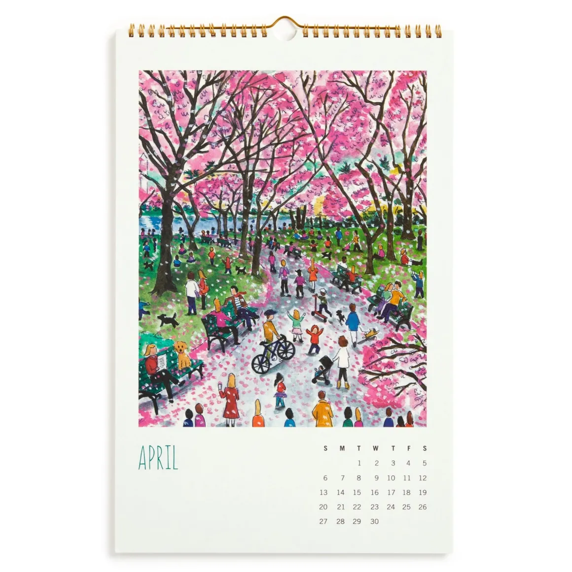 Michael Storrings 2025 Wall Calendar