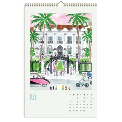 Michael Storrings 2025 Wall Calendar