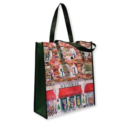 Michael Storrings A Day at the Bookstore Reusable Shopping Bag