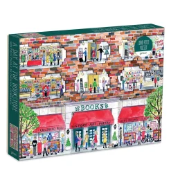 Michael Storrings A Day at the Bookstore 1000 Piece Puzzle