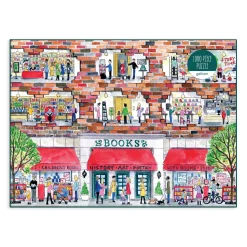 Michael Storrings A Day at the Bookstore 1000 Piece Puzzle