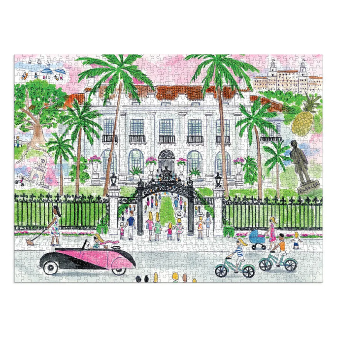 Michael Storrings A Sunny Day in Palm Beach 1000 Piece Puzzle