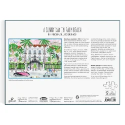 Michael Storrings A Sunny Day in Palm Beach 1000 Piece Puzzle