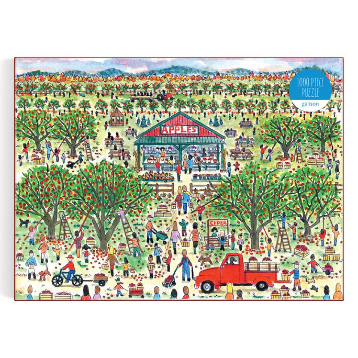 Michael Storrings Apple Pickin' 1000 Piece Puzzle