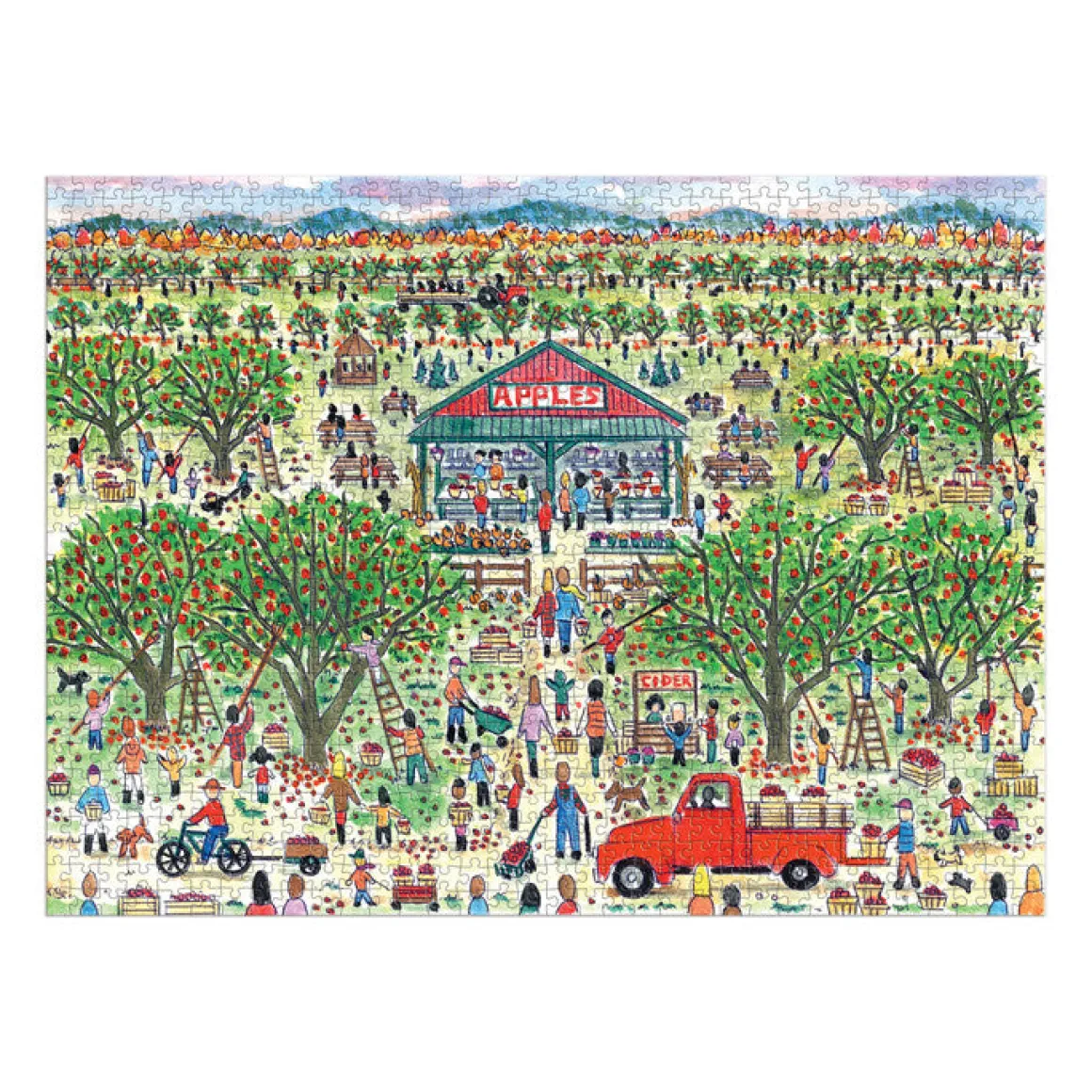 Michael Storrings Apple Pickin' 1000 Piece Puzzle