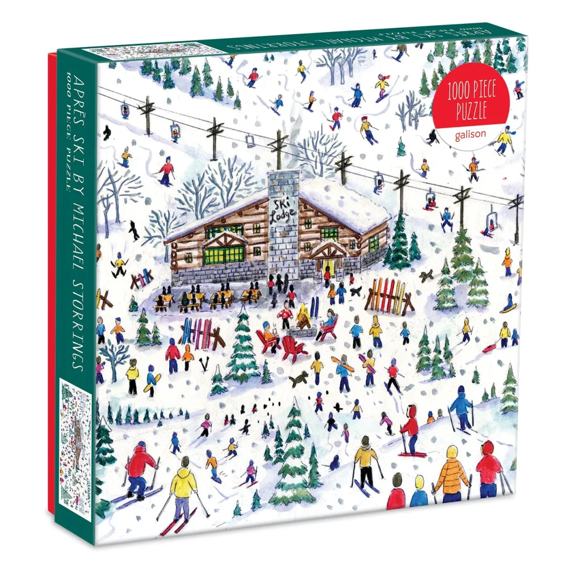Michael Storrings Apres Ski 1000 Piece Jigsaw Puzzle