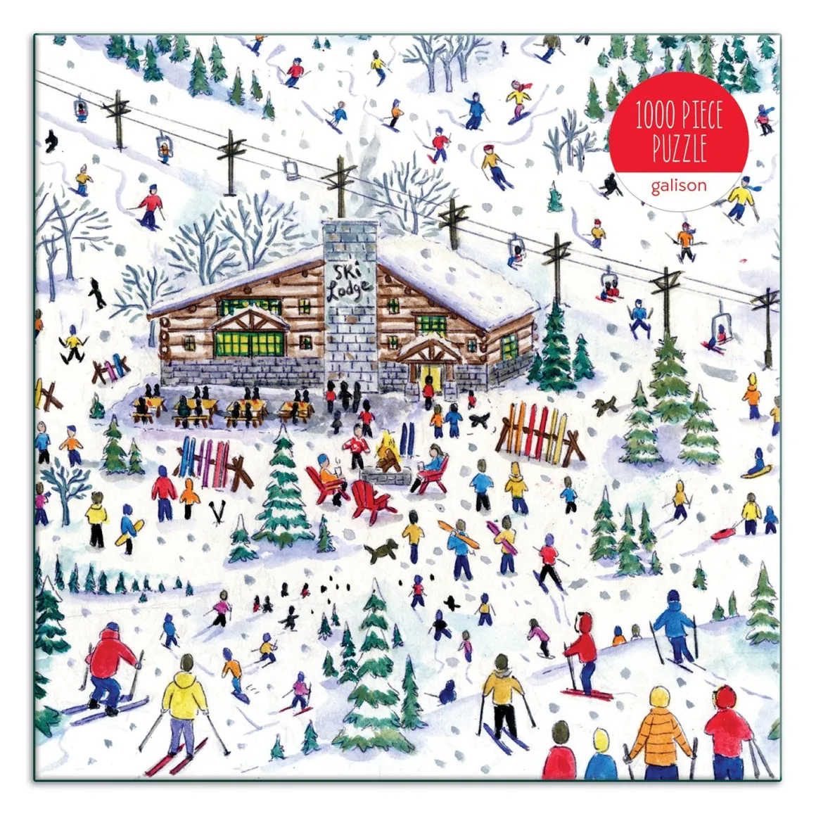 Michael Storrings Apres Ski 1000 Piece Jigsaw Puzzle