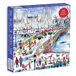Michael Storrings Bow Bridge In Central Park 500 Piece Jigsaw Puzzle