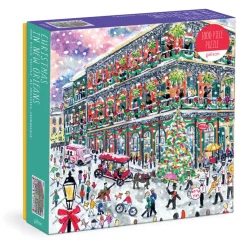 Michael Storrings Christmas in New Orleans 1000 Piece Puzzle