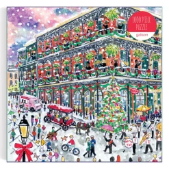 Michael Storrings Christmas in New Orleans 1000 Piece Puzzle