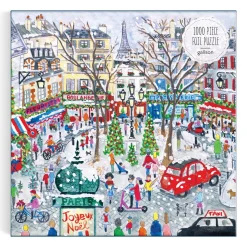 Michael Storrings Christmas in Paris 1000 Piece Foil Puzzle