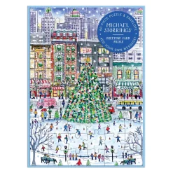 Michael Storrings Christmas in the City Greeting Card Puzzle
