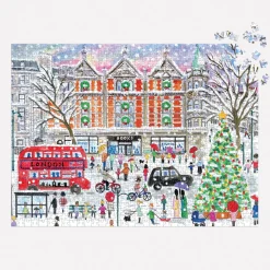 Michael Storrings Christmas in London 1000 Piece Puzzle