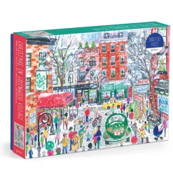 Michael Storrings Christmas in Greenwich Village 1000 Piece Puzzle