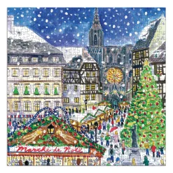 Michael Storrings Christmas in France 500 Piece Puzzle