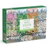 Michael Storrings Dog Park in Four Seasons 250 Piece Wood Puzzle