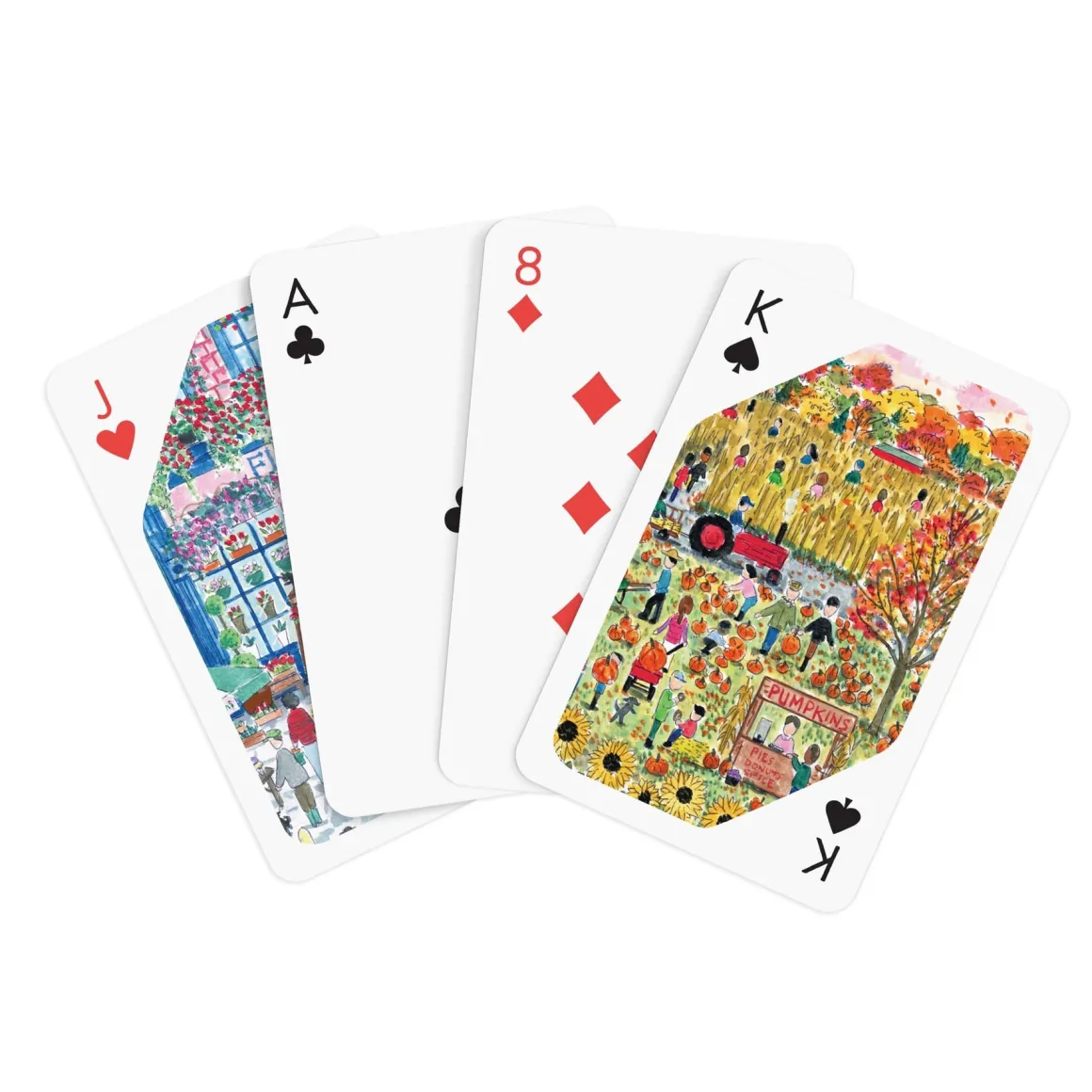 Michael Storrings Four Seasons Playing Card Set