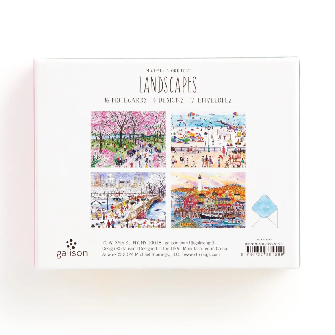Michael Storrings Landscapes Greeting Card Assortment