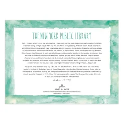 Michael Storrings New York Public Library 1000 Piece Jigsaw Puzzle