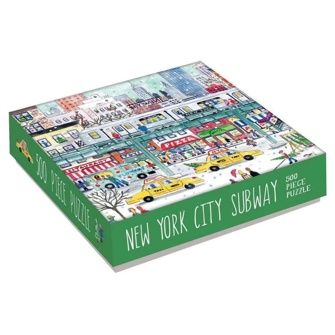 Michael Storrings New York City Subway 500 Piece Jigsaw Puzzle