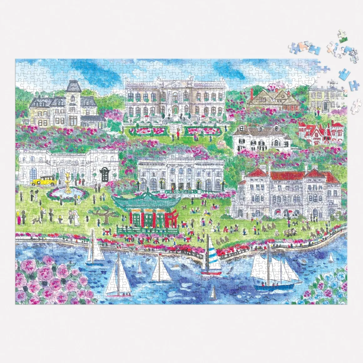Michael Storrings Newport Mansions 1000 Piece Puzzle