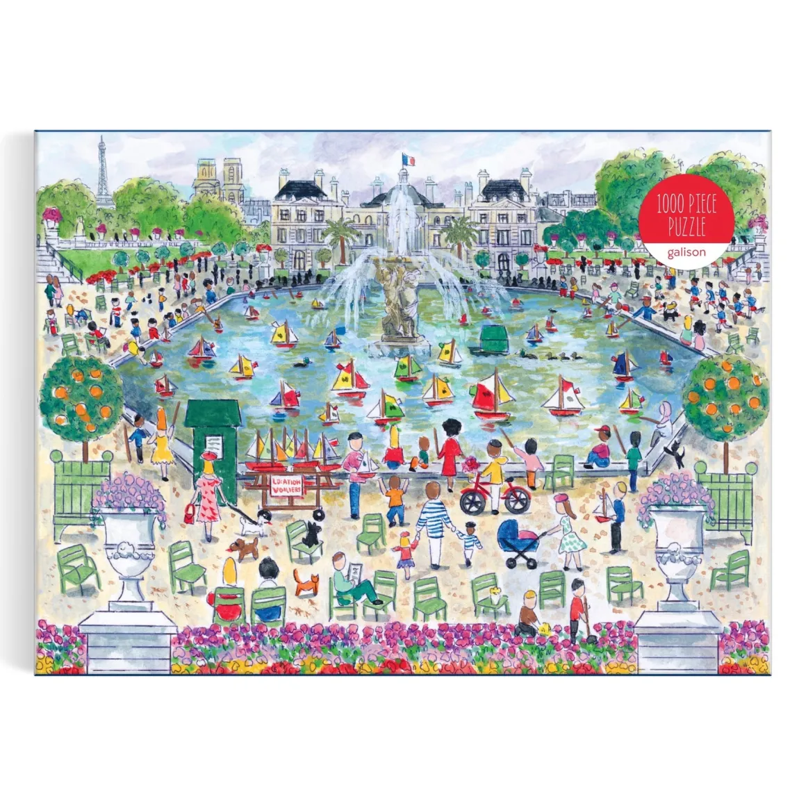 Michael Storrings Springtime in Paris 1000 Piece Puzzle