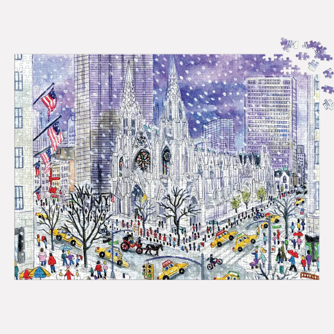 Michael Storrings St. Patricks Cathedral 1000 Piece Jigsaw Puzzle