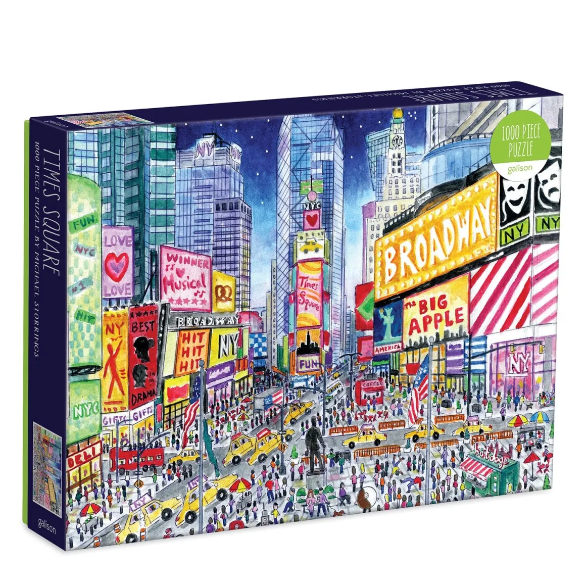 Michael Storrings Times Square 1000 Piece Jigsaw Puzzle
