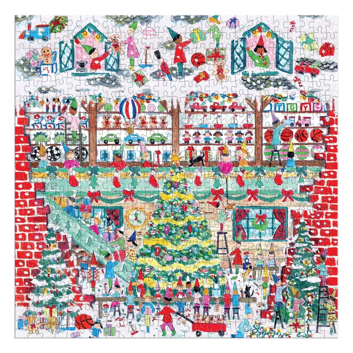 Michael Storrings Toy Workshop 500 Piece Foil Puzzle