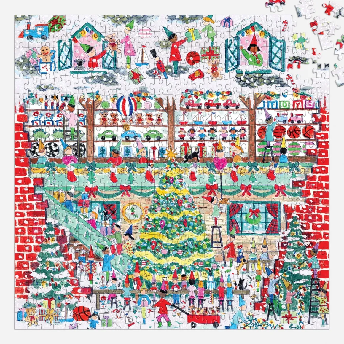 Michael Storrings Toy Workshop 500 Piece Foil Puzzle