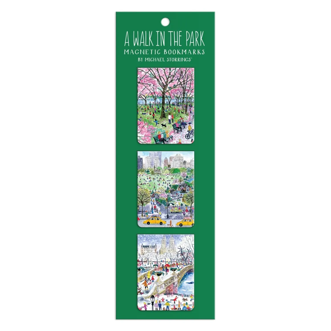 Michael Storrings Walk in the Park Magnetic Bookmarks