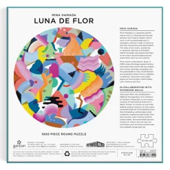 Mina Hamada Luna de Flor 1000 Piece Round Puzzle