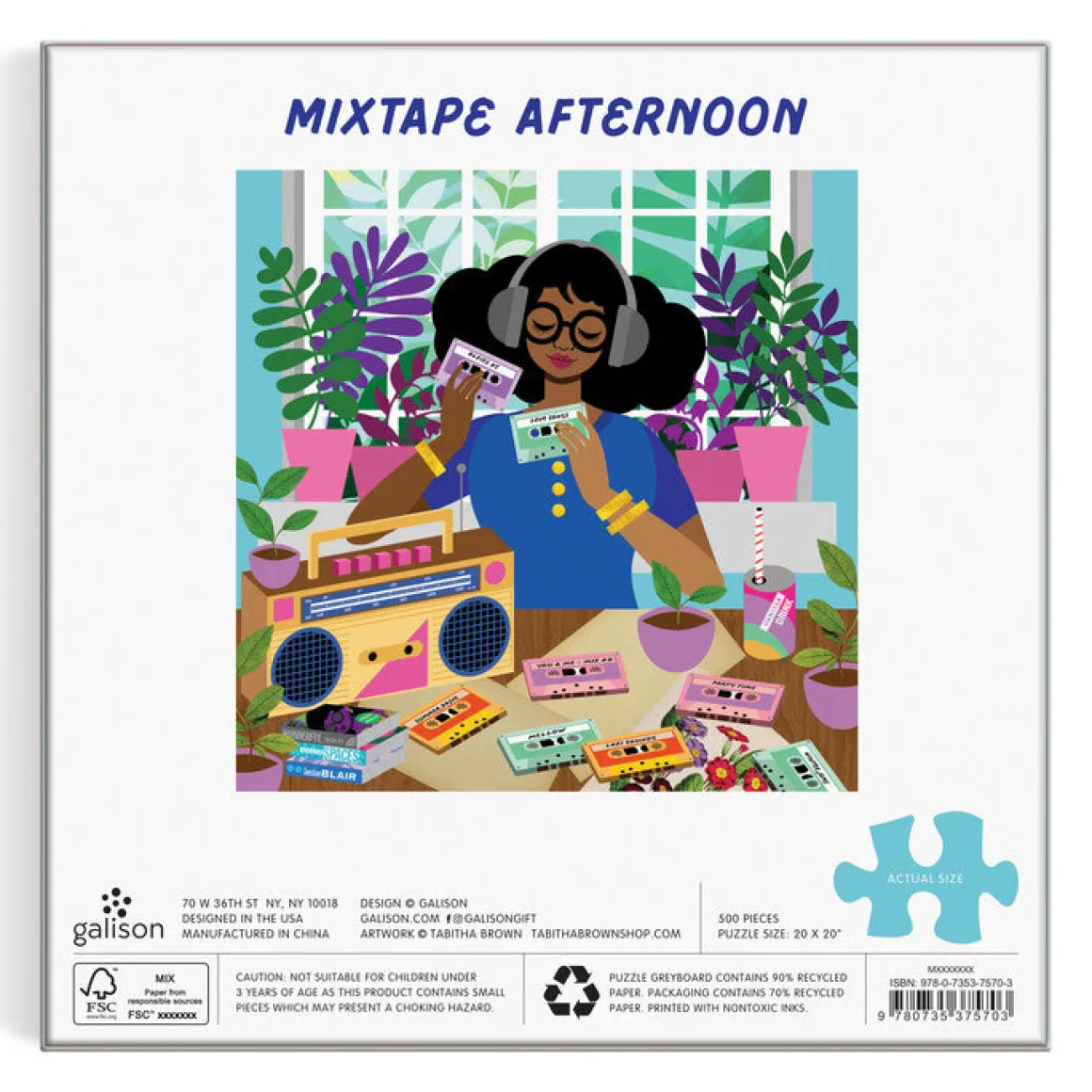 Mixtape Afternoon 500 Piece Puzzle