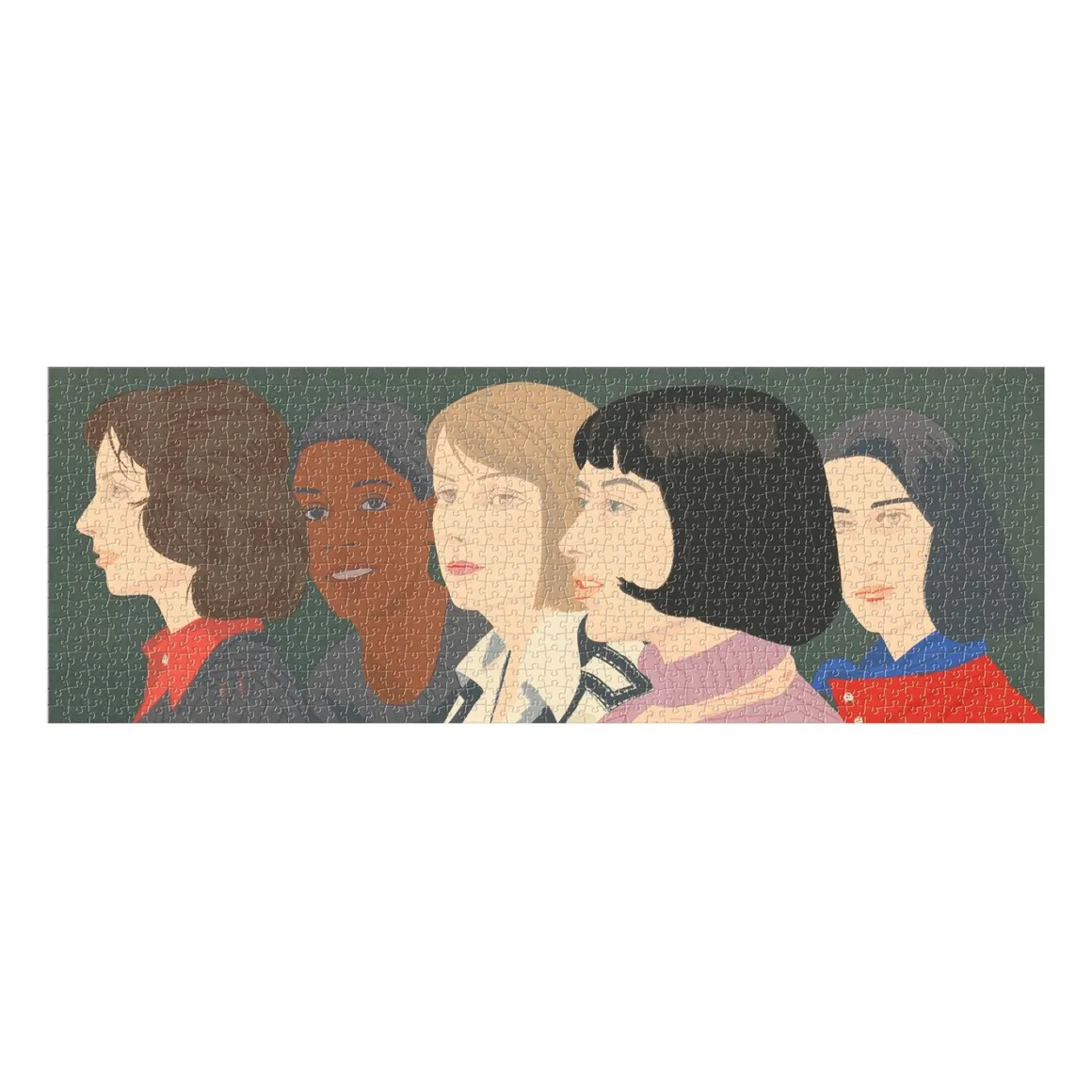 MoMA Alex Katz Five Women 1000 Piece Panoramic Jigsaw Puzzle