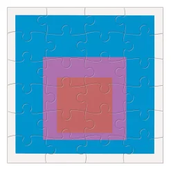 MoMA Josef Albers Wood Jigsaw Puzzle Set