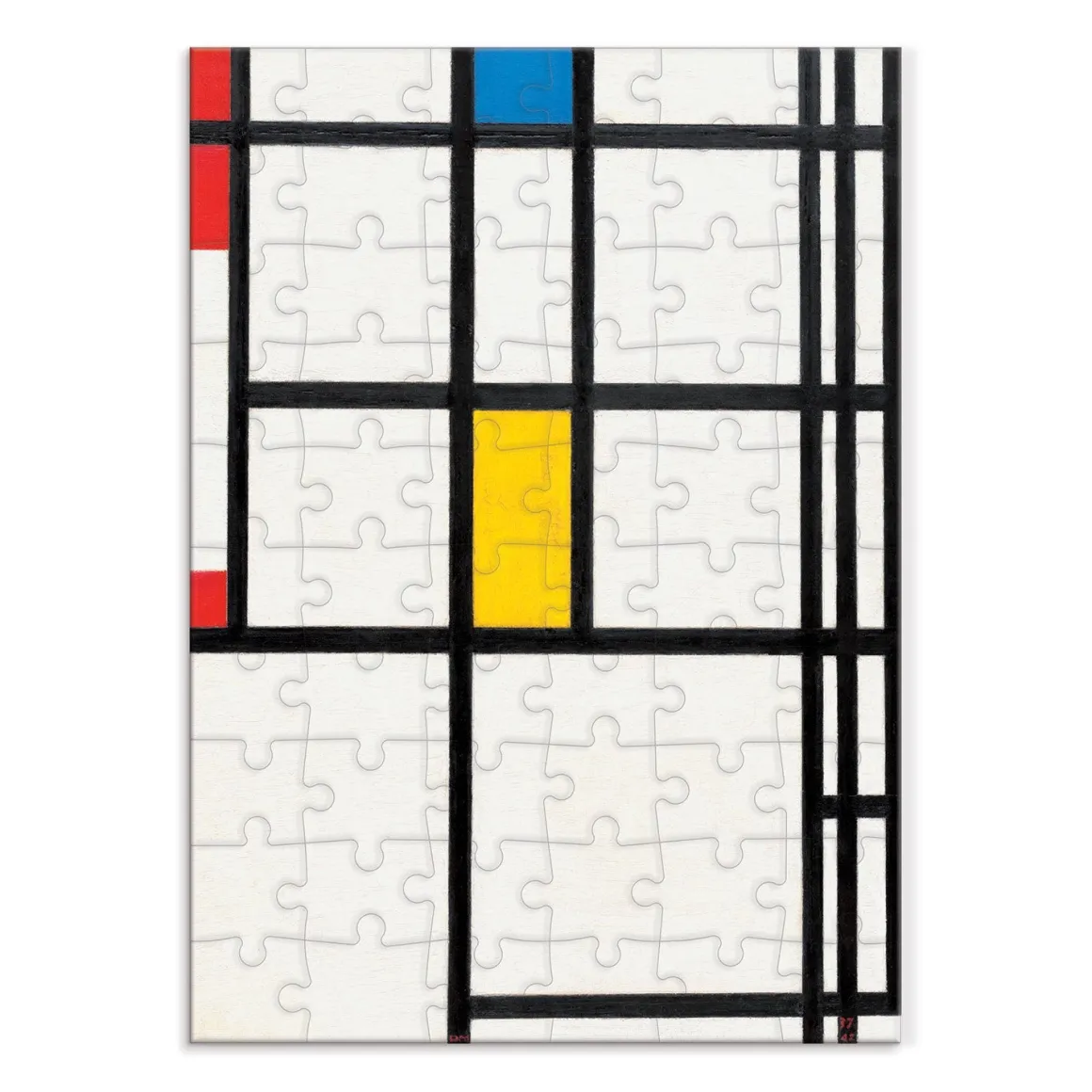 MoMA Mondrian Greeting Card Puzzle