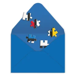 MoMA Mondrian Greeting Card Puzzle
